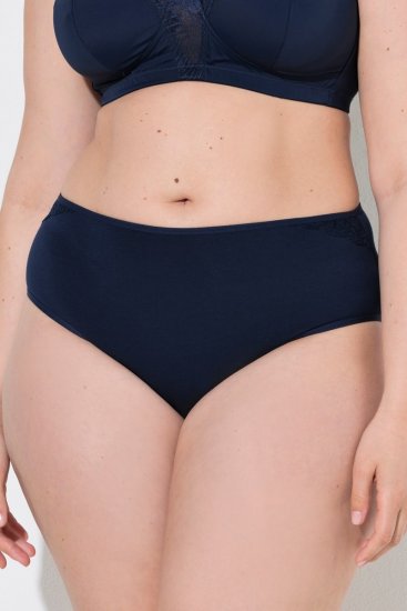 Ulla Popken 853698 Pitsiga aluspüksid 5 tk Must - Aluspüksid - 