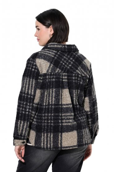 Ulla Popken 853709 Teddyjakk Beež - Joped - Suured naiste jakid