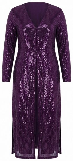 Ulla Popken 853770 Litritega jakk Ploom - Joped - Suured naiste jakid