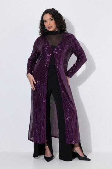 Ulla Popken 853770 Litritega jakk Ploom - Joped - Suured naiste jakid