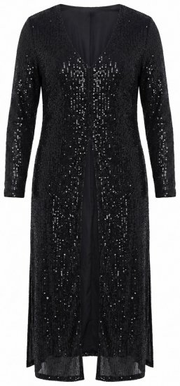 Ulla Popken 853770 Litritega jakk Must - Joped - Suured naiste jakid