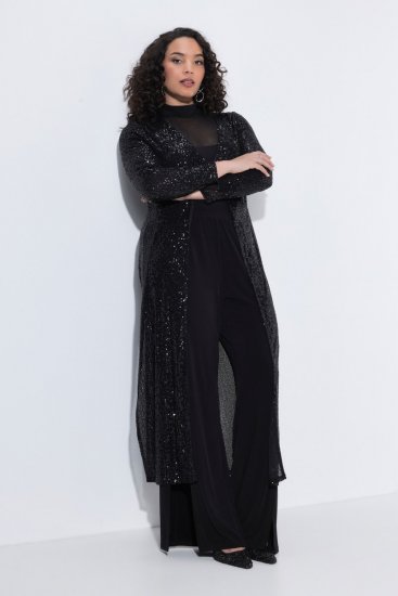 Ulla Popken 853770 Litritega jakk Must - Joped - Suured naiste jakid