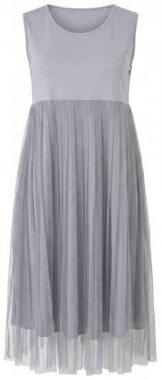 Ulla Popken 853879 A-lõikega midikleit Hall - Midikleidid - Plusssuuruses midikleidid