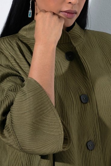 Ulla Popken 855125 Jakk Khaki - Joped - Suured naiste jakid