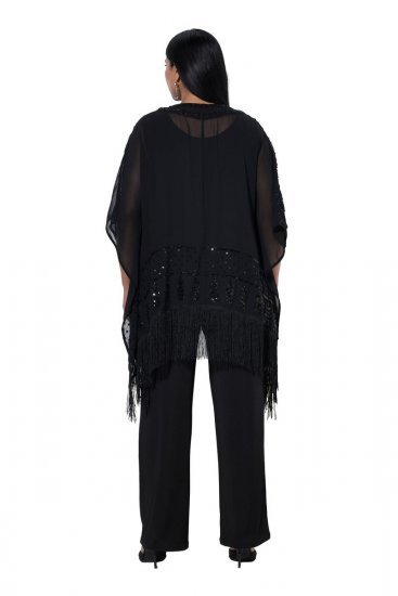 Ulla Popken 855134 Litritega jakk Must - Joped - Suured naiste jakid