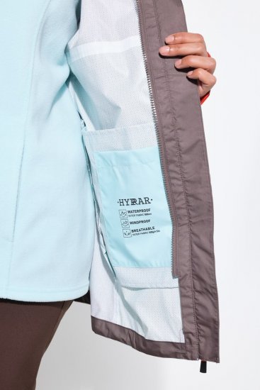 Ulla Popken 855313 Parka Taupe - Mantlid - Naiste mantlid suurtes suurustes