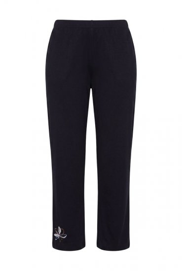 Ulla Popken 856134 Lilleline pidžaama Must - Pidžaama/Loungewear - 