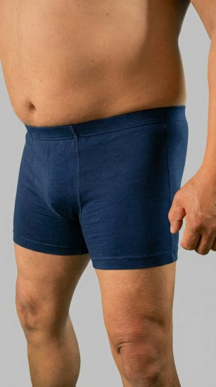 20 Nodi 978 Stretch Cotton Boxer with Internal Elastic Band Navy - Bokserid - Meeste suured bokserid