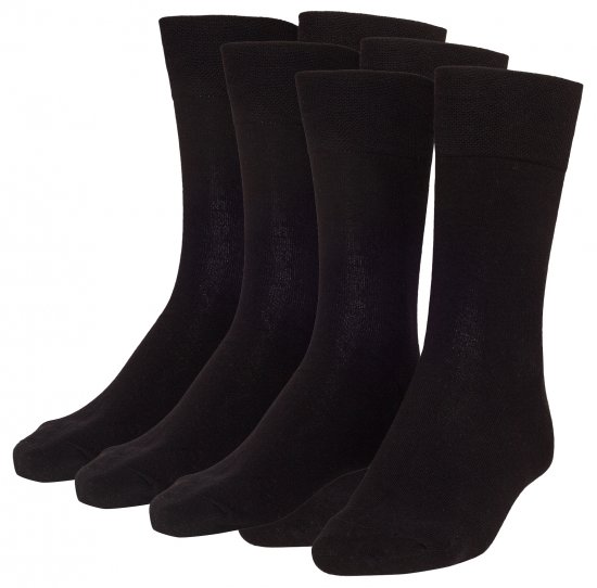 Adamo Aaron Soft-socks Black 3-pack - Aluspesu ja ujumisriided - Aluspesu 2XL-8XL