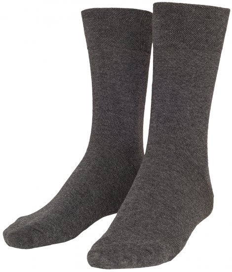 Adamo Aaron Soft-socks Charcoal 3-pack - Aluspesu ja ujumisriided - Aluspesu 2XL-8XL