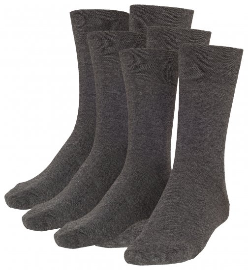 Adamo Aaron Soft-socks Charcoal 3-pack - Aluspesu ja ujumisriided - Aluspesu 2XL-8XL