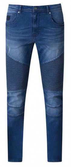 D555 Abrams Biker Style Jeans - Teksad ja püksid - Meeste suured teksad W40 – W70