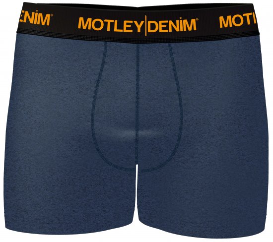 Motley Denim Amsterdam Boxershorts Dark Indigo 2-pack - Aluspesu ja ujumisriided - Aluspesu 2XL-8XL