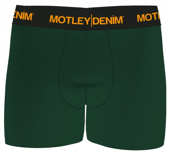 Motley Denim Amsterdam Boxershorts Racing Green 2-pack - Aluspesu ja ujumisriided - Aluspesu 2XL-8XL