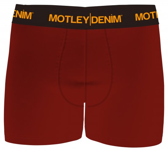 Motley Denim Amsterdam Boxershorts Red 2-pack - Aluspesu ja ujumisriided - Aluspesu 2XL-8XL