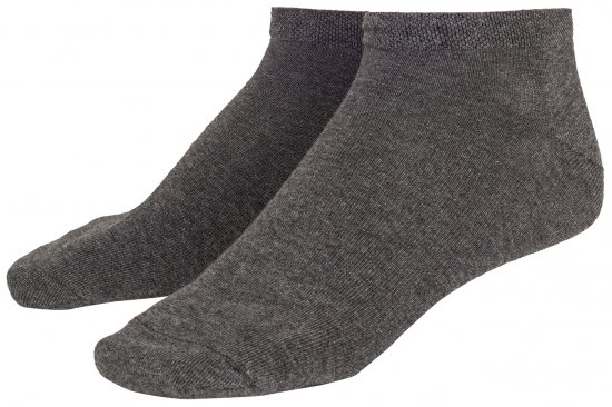 Adamo Anton sneaker-socks Charcoal 4-pack - Aluspesu ja ujumisriided - Aluspesu 2XL-8XL