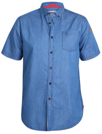 D555 Arnold Denim Shirt - Särgid - Meeste suured särgid 2XL – 8XL