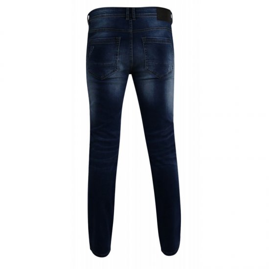 D555 Asher 1959 Stretch Jeans with rips - Teksad ja püksid - Meeste suured teksad W40 – W70