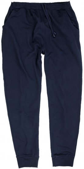 Adamo Athen Sweatpants with Cuffs Navy - Dressipüksid ja -šortsid - Spordipüksid ja Lühikesed Spordipüksid