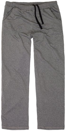 Adamo Athen Sweatpants with Open Hem Grey - Dressipüksid ja -šortsid - Spordipüksid ja Lühikesed Spordipüksid