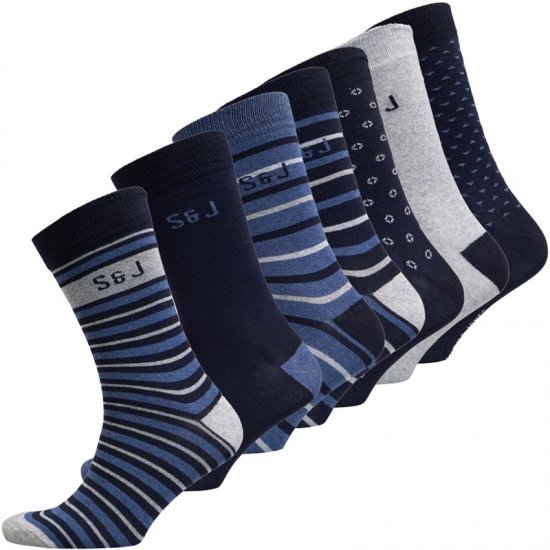 Smith & Jones Benji 7-pack Socks - Aluspesu ja ujumisriided - Aluspesu 2XL-8XL
