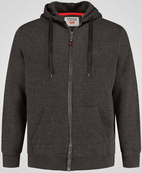 D555 Cantor Dressipluus Kapuutsiga Hall - Sviitrid ja dressipluusid - Meeste suured kapuutsiga jakid suurustes 2XL – 14XL