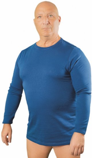 20 Nodi Carbino Sports T-Shirt Long Sleeve Blue - Spordiriided - Suured suurused spordiriided