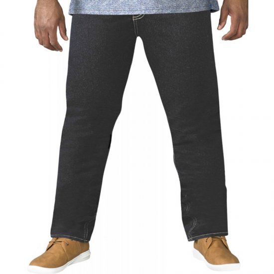 D555 Cedric Tapered Fit Stretch Jeans Indigo TALL SIZES - MEESTERIIDED MT-6XLT - Pikad meeste riided