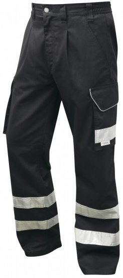 Leo Ilfracombe Cargo Pants Black - Tööriided - Suured tööriided