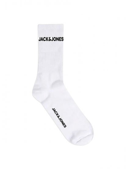 Jack & Jones Basic Logo Tennisesokid Valge 5 paari - Aluspesu ja ujumisriided - Aluspesu 2XL-8XL