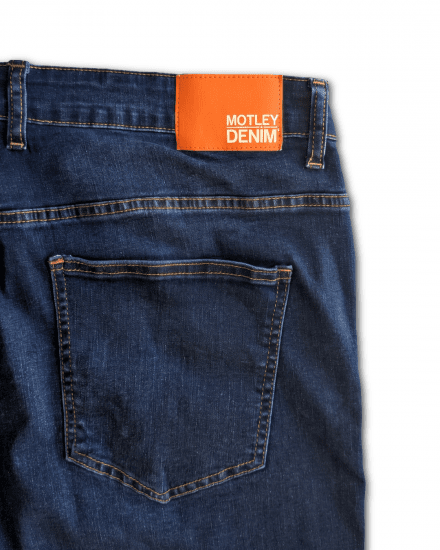 Motley Denim Soho 5-Pocket Jeans Dark Wash - Teksad ja püksid - Meeste suured teksad W40 – W70