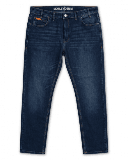 Motley Denim Soho 5-Pocket Jeans Dark Wash - Teksad ja püksid - Meeste suured teksad W40 – W70