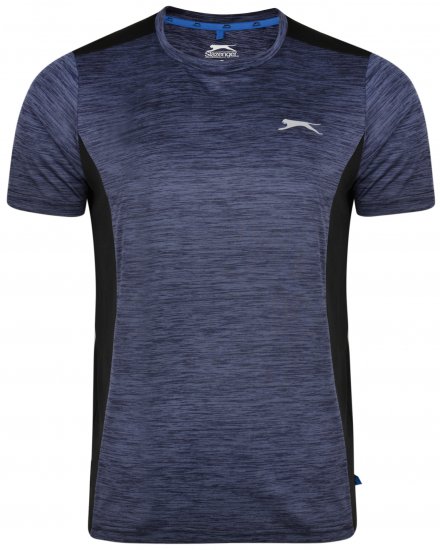 Slazenger Drew T-shirt Navy - T-särgid - Suured T-särgid 2XL – 14XL