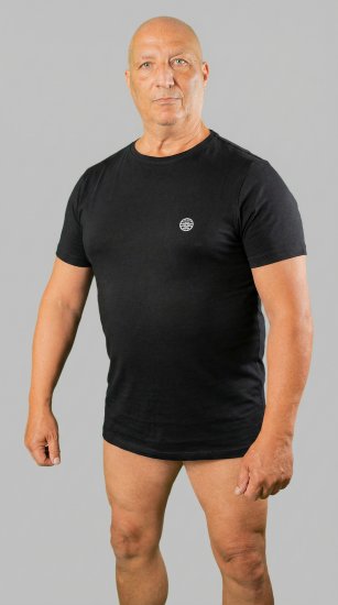 20 Nodi Mezzogiorno Sports T-Shirt Black - T-särgid - Suured T-särgid 2XL – 14XL