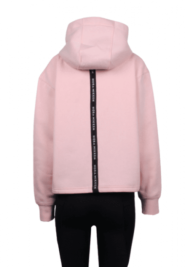 Nora Mikken GERTRUD Cropped Hoodie Pink - Sviitrid ja dressipluusid - 