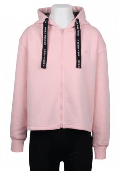 Nora Mikken GERTRUD Cropped Hoodie Pink - Sviitrid ja dressipluusid - 