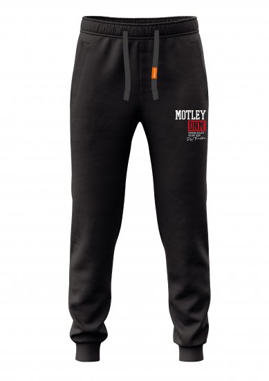 Motley Denim Glasgow Sweatpants Black - Dressipüksid ja -šortsid - Spordipüksid ja Lühikesed Spordipüksid