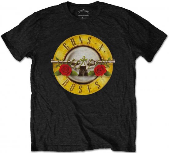 Guns N' Roses Classic logo T-shirt Black - T-särgid - Suured T-särgid 2XL – 14XL