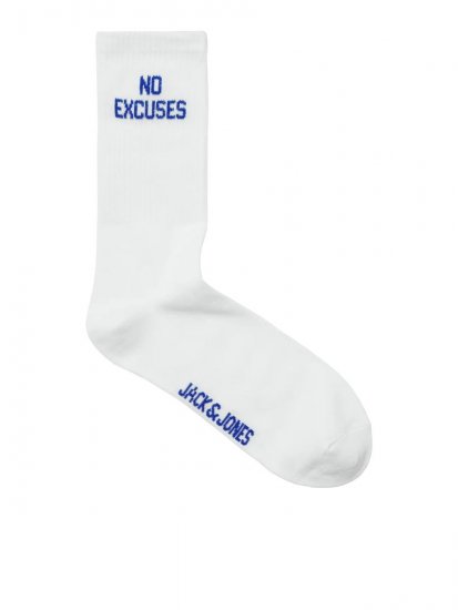 Jack & Jones Power Statements Tennisesokid Valge 3 paari - Aluspesu ja ujumisriided - Aluspesu 2XL-8XL