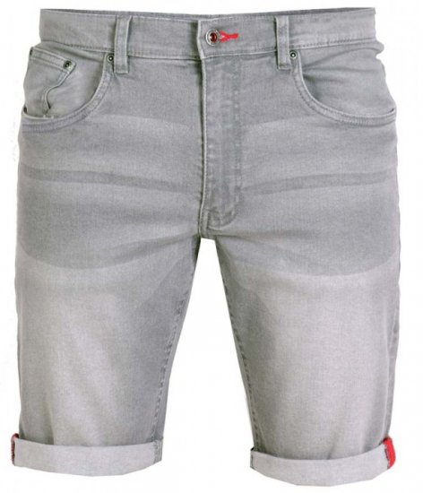 D555 Griffin Denim Shorts Grey - Lühikesed püksid - Lühikesed Püksid suured suurused: W40-W60