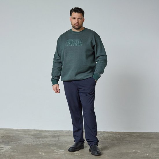 North Latitude Crewneck Logo Sweat Roheline/Khaki - TALL dressipluusid - TALL dressipluusid ja pusad