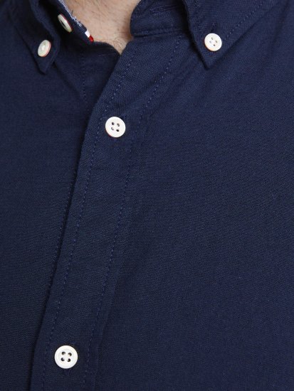 Jack & Jones Summer Shirt L/S Navy - Särgid - Meeste suured särgid 2XL – 8XL