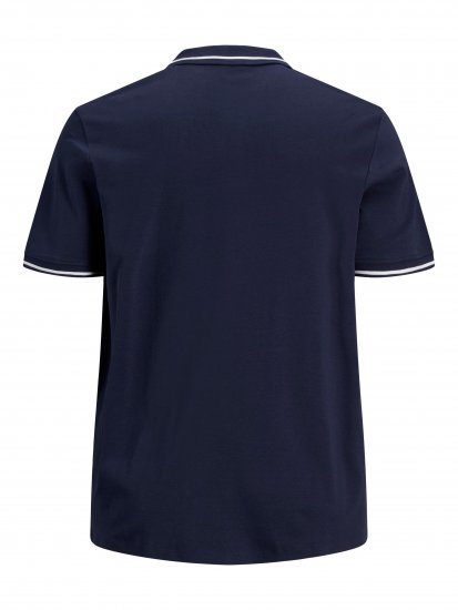 Jack & Jones Jersey Polo Navy - Polosärgid - Meeste suured polosärgid 2XL – 8XL