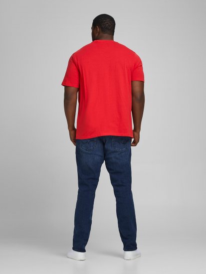 Jack & Jones Elogo T-Shirt True Red - T-särgid - Suured T-särgid 2XL – 14XL