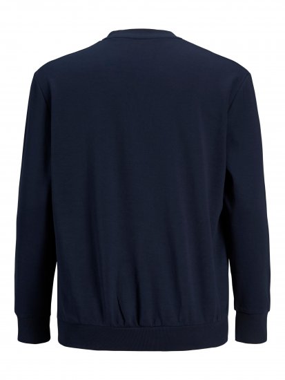 Jack & Jones Basic Sweatshirt Navy Blazer - Sviitrid ja dressipluusid - Meeste suured kapuutsiga jakid suurustes 2XL – 14XL