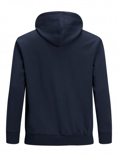 Jack & Jones Basic Sweat Hood Navy Blazer - Sviitrid ja dressipluusid - Meeste suured kapuutsiga jakid suurustes 2XL – 14XL