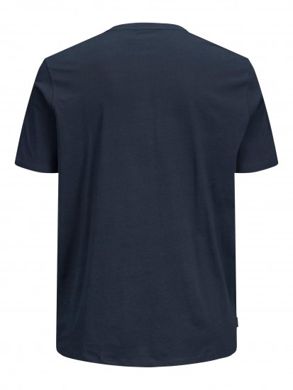 Jack & Jones Joshua T-shirt Navy - T-särgid - Suured T-särgid 2XL – 14XL