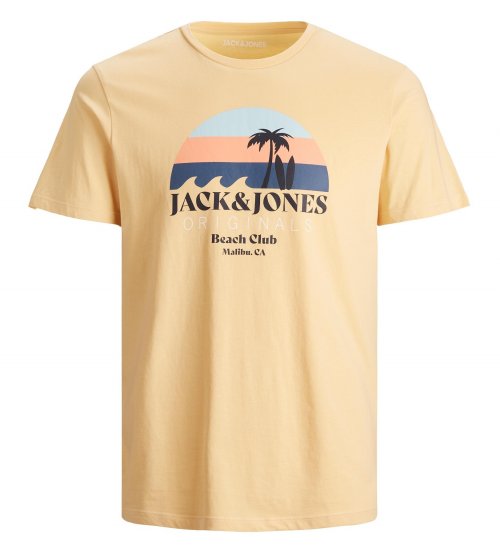 Jack & Jones Cabana T-Shirt Sahara Sun - T-särgid - Suured T-särgid 2XL – 14XL