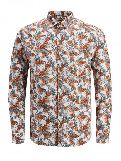 Jack & Jones Blagraduation Shirts White - Särgid - Meeste suured särgid 2XL – 8XL