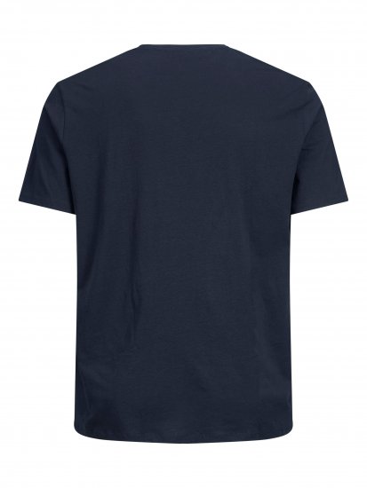 Jack & Jones Booster T-shirt Navy - T-särgid - Suured T-särgid 2XL – 14XL